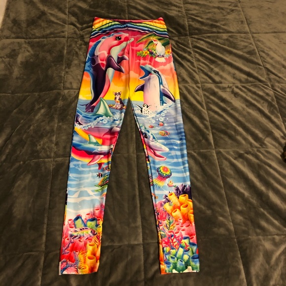 Pants - Lisa frank yoga pants size small (2-4) Pants - Lisa frank yoga pants size small (2-4)